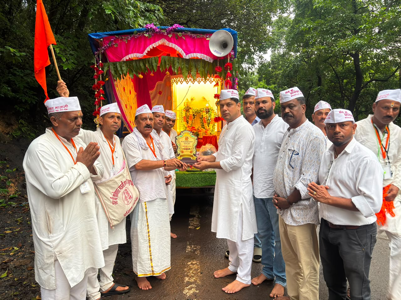 *Amit Patkar Begins People’s Outreach in Curchorem; Pandharpur Wari Participation Reflects Commitment to Culture, Service and Grassroots Politics*