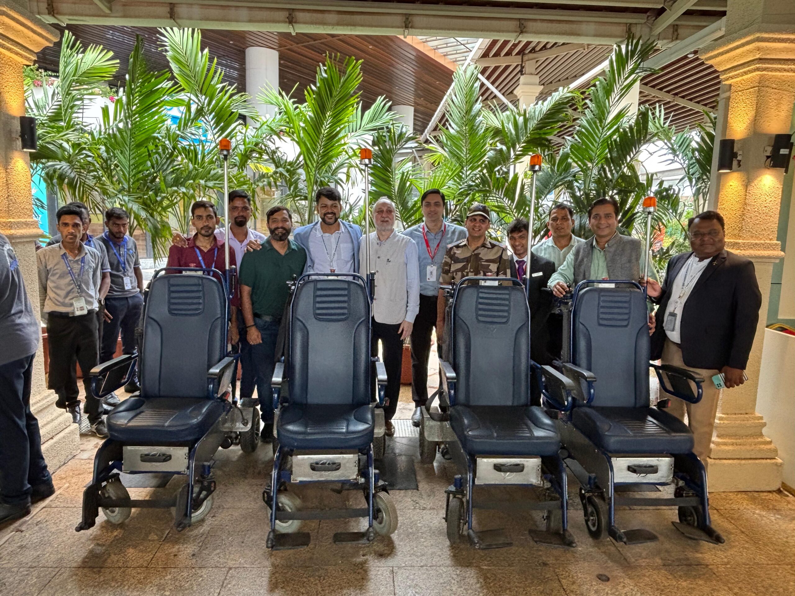 Launch of e-Wheelchair Services at Manohar International Airport (GOX)