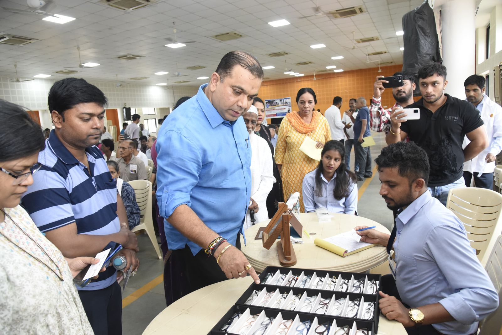 Minister Khaunte Inaugurates Mega Health Camp in Socorro.