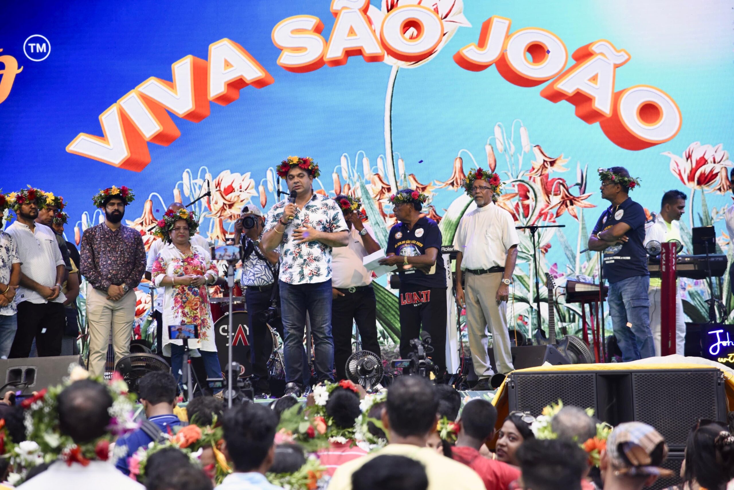 Traditional São João 2025 celebrations in Siolim, held in association with Goa Tourism.