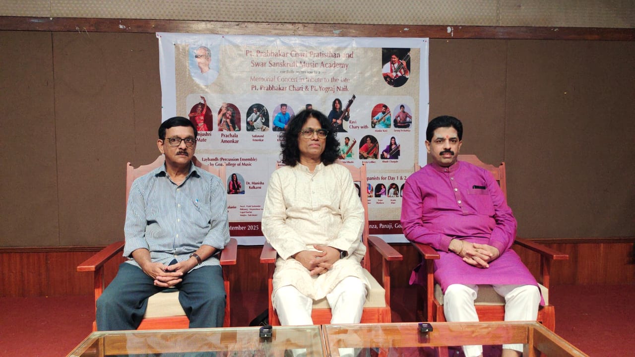 Tribute Music Festival in Panaji — Honouring Pt. Prabhakar Chari & Pt. Yograj Naik