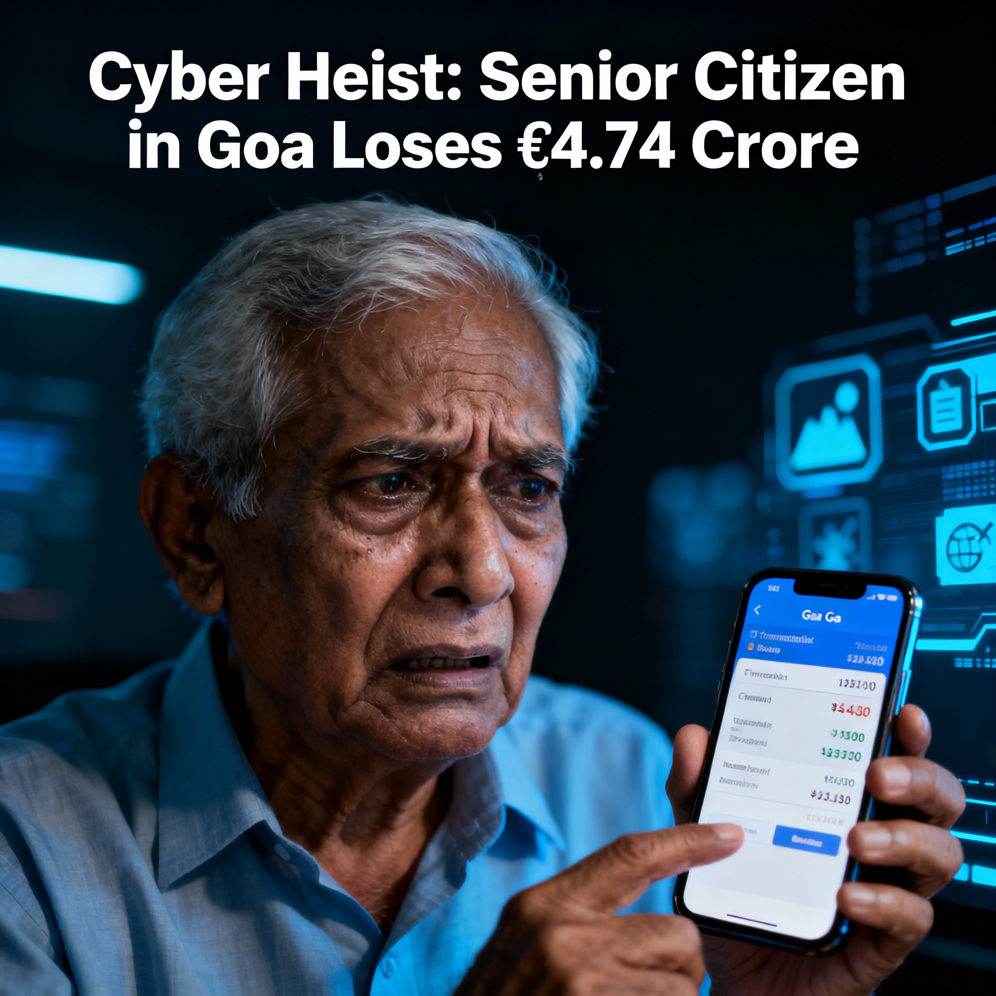 Goa Retiree Loses ₹4.74 Crore in Alleged Online IPO Scam — Possibly State's Biggest.