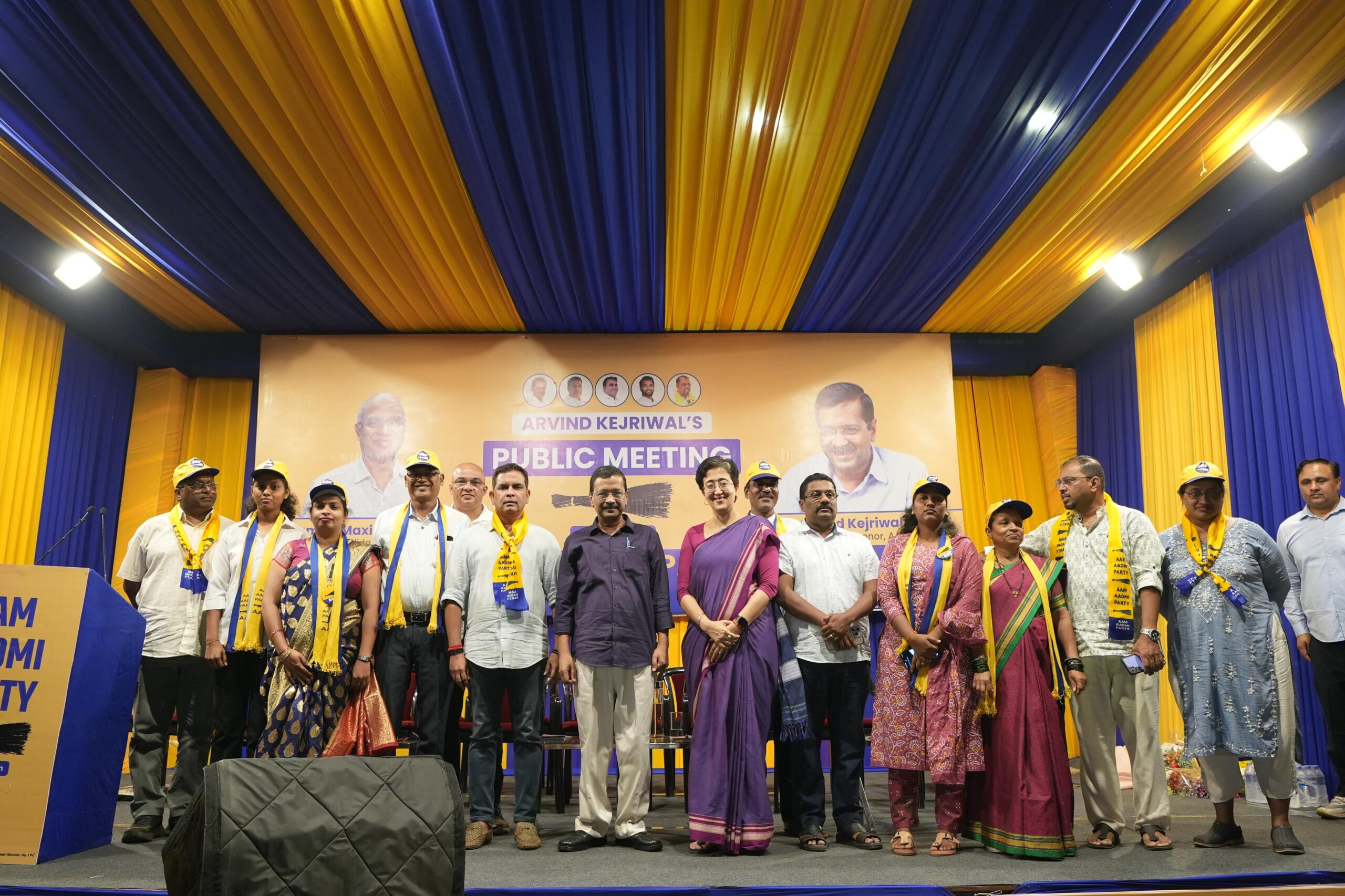 Kejriwal Accuses Goa Government of Harassing Taxi Drivers, Promises ‘Honest Living’ if AAP Wins.