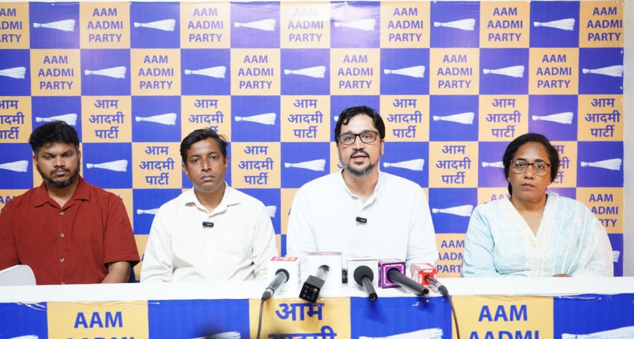 AAP Exposes BJP’s Conspiracy Behind Cancellation of Ponda By-Election; Tears Out Connection Between Petitioner, BJP and Election commission“Democracy has been murdered in Ponda; people have been deliberately left without a voice just because BJP knew it w