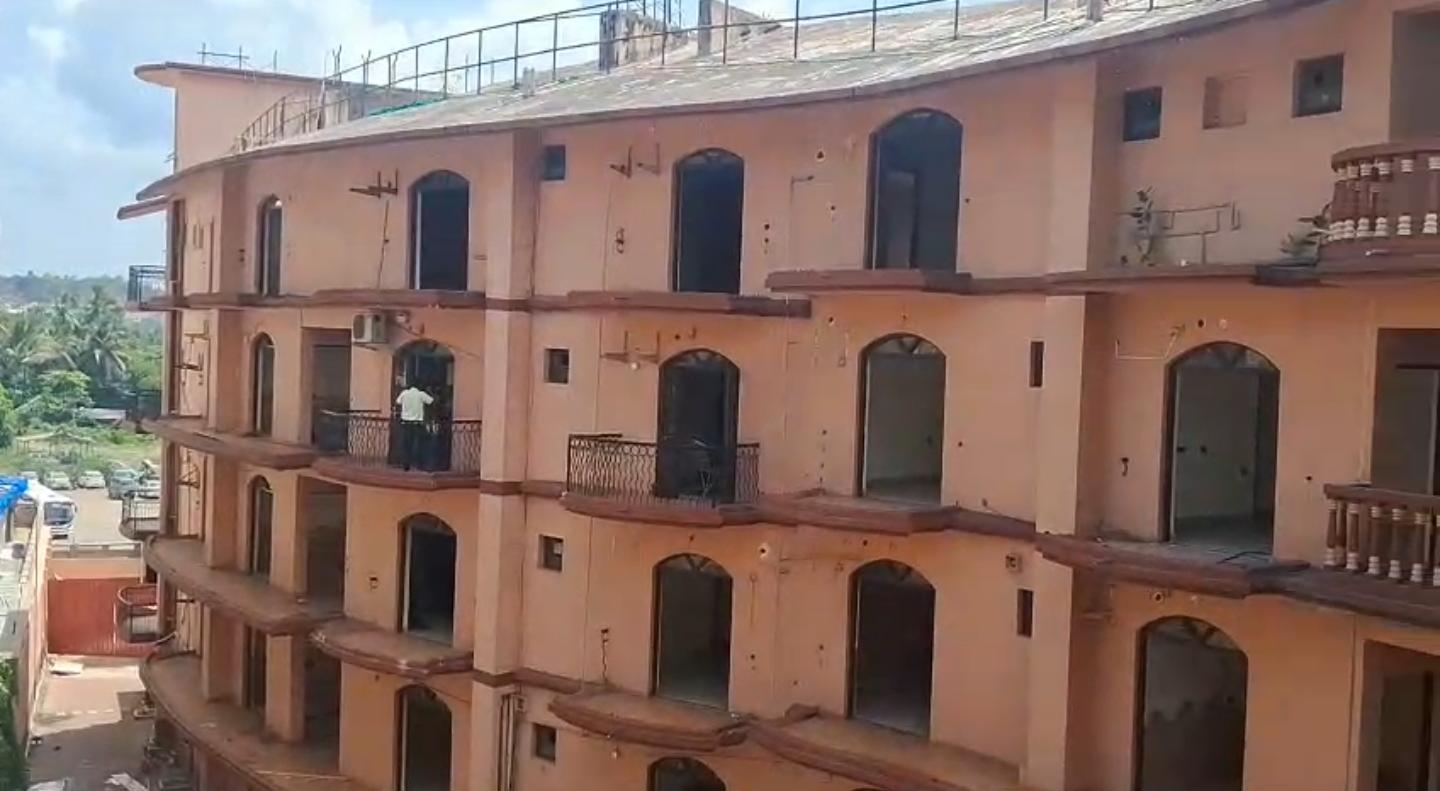 Demolition of Portion of Resort Linked to Michael Lobo Begins in Calangute